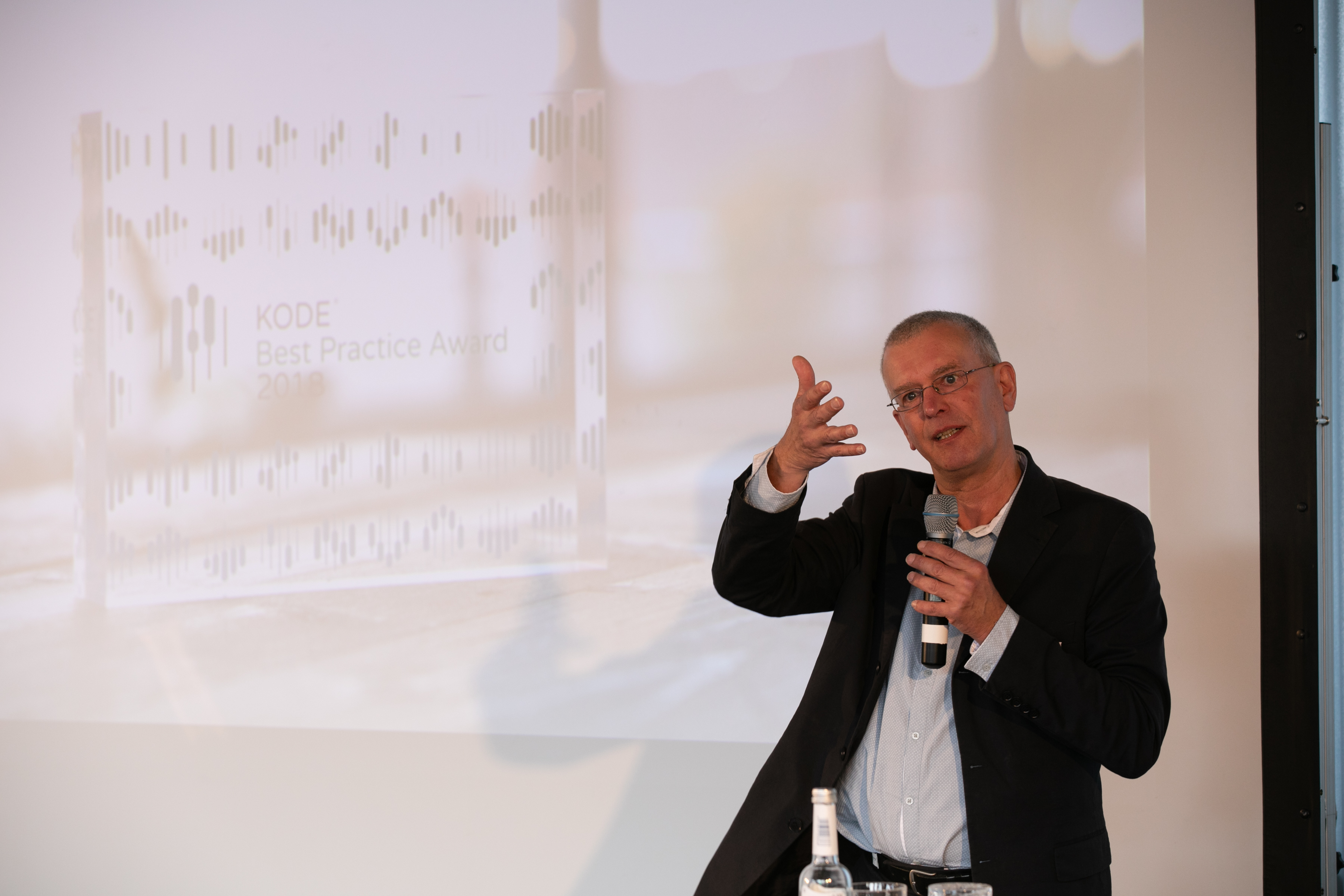 Dr. Karl Kreuser, Moderation KODE® Best Practice Awards 2018